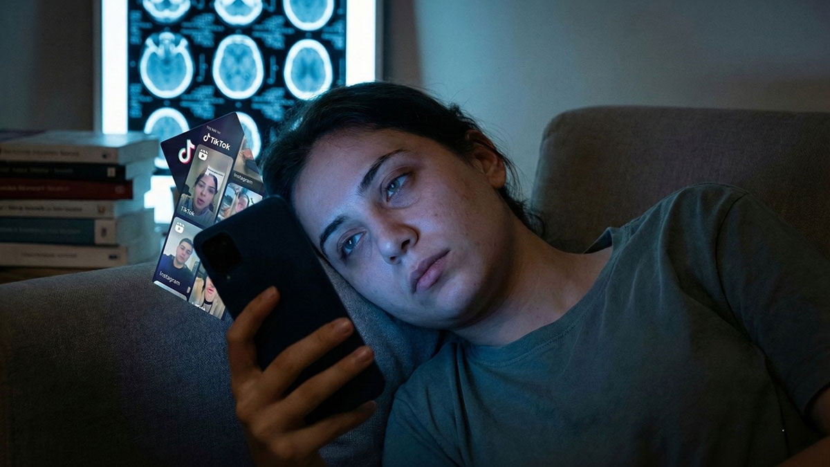 Tiktok, Reels, Shorts video izleyenler dikkat: Beyniniz çürüyor!