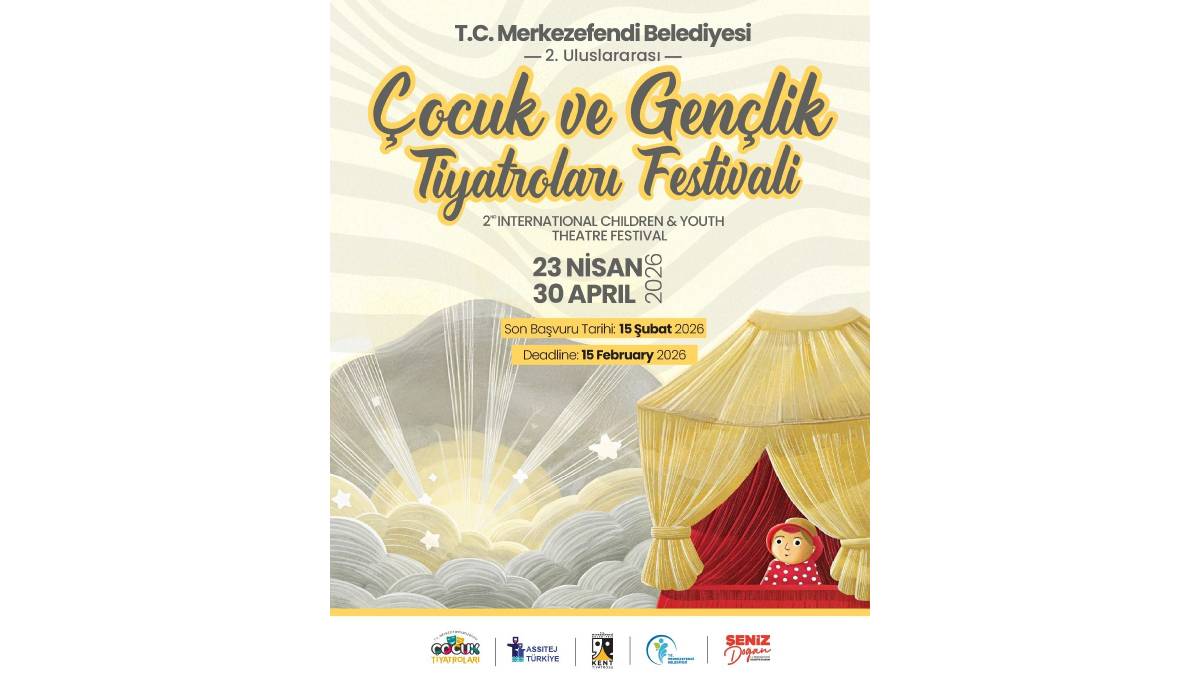 Merkezefendi’de 2. Uluslararası Çocuk ve Gençlik Tiyatroları Festivali başvuruları başladı