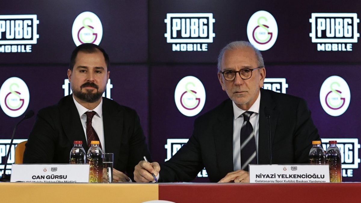 Galatasaray ve PUBG arasında iş birliği anlaşması imzalandı