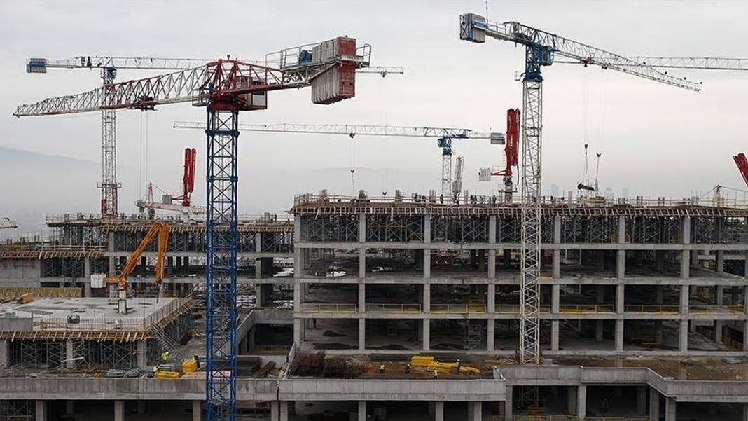 TÜİK açıkladı: İnşaat üretiminde yıllık sert yükseliş