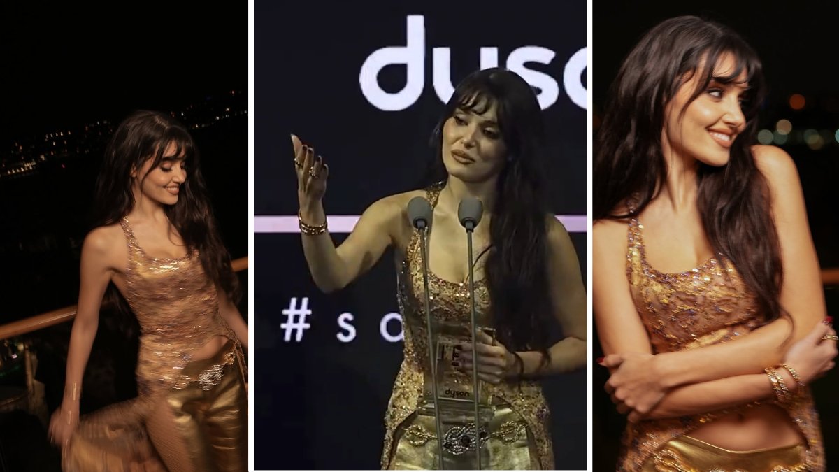 Hande Erçel’in gözyaşartan konuşması ELLE Style Awards 2026 gecesine damga vurdu: Serenay Sarıkaya’nın tepkisi gündem oldu