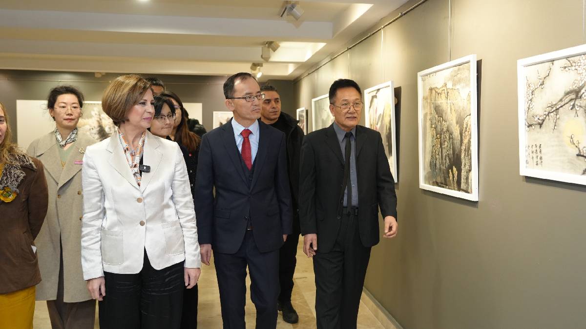 Sanatın evrensel dili Eskişehir’de Türkiye ve Çin’i buluşturdu