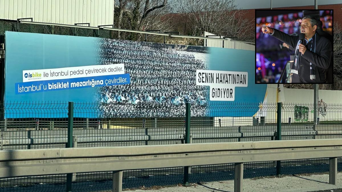 AK Parti’nin İBB’yi hedef alan afişleri kaldırılıyor