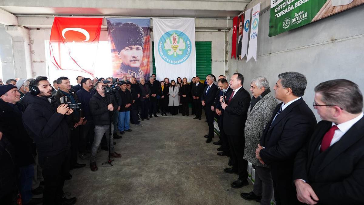 Don zararına karşı Büyükşehir’den üreticiye tam destek