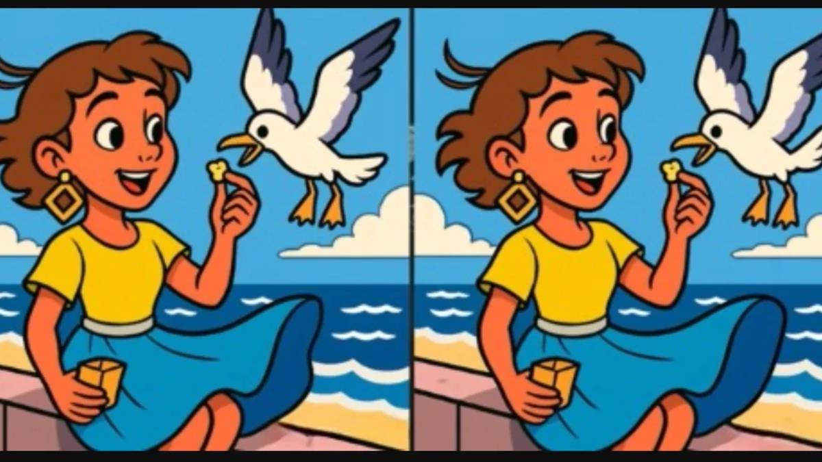 Sadece dahiler 12 saniyede görebiliyor! Bu iki resim arasındaki 3 gizli farkı bulabilir misin?