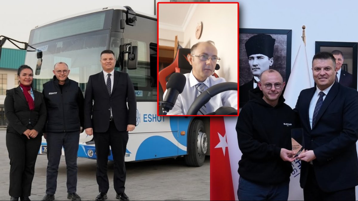 "Fenomen Osman Kaptan" ESHOT’ta! Dijital simülasyondan gerçek direksiyona uzanan ziyaret