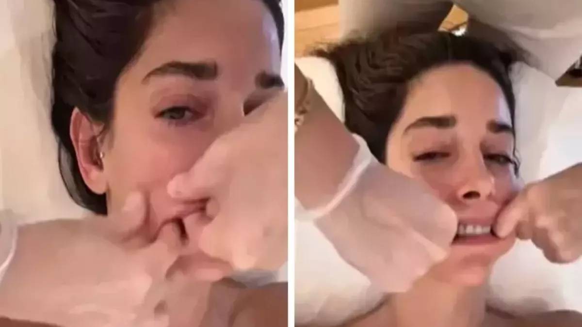 Sırtına, yüzüne yaptıranı duyduk da bu bir ilk oldu! Elvin Levinler ağzına masaj yaptırdı