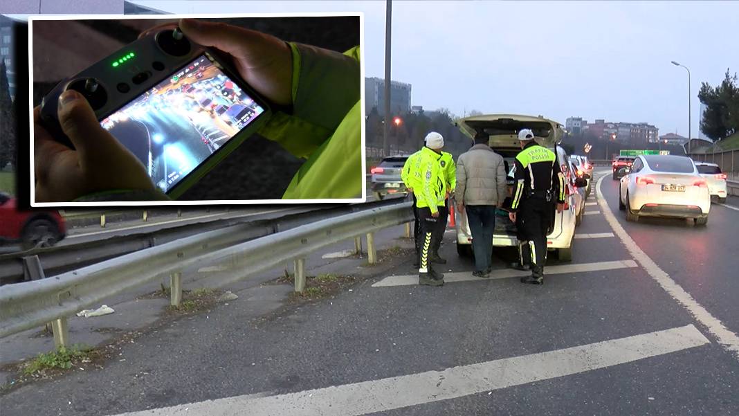İstanbul trafiğinde taralı alan cezası: 2 saatte binlerce lira ceza yağdı