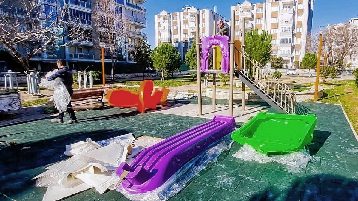 Başkan Yetişkin’den çocuklara güvenli ve modern oyun alanları