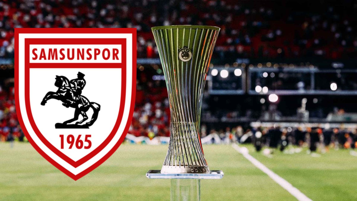 Samsunspor'un Konferans Ligi'ndeki  son 16 play-off turundaki rakibi belli oldu