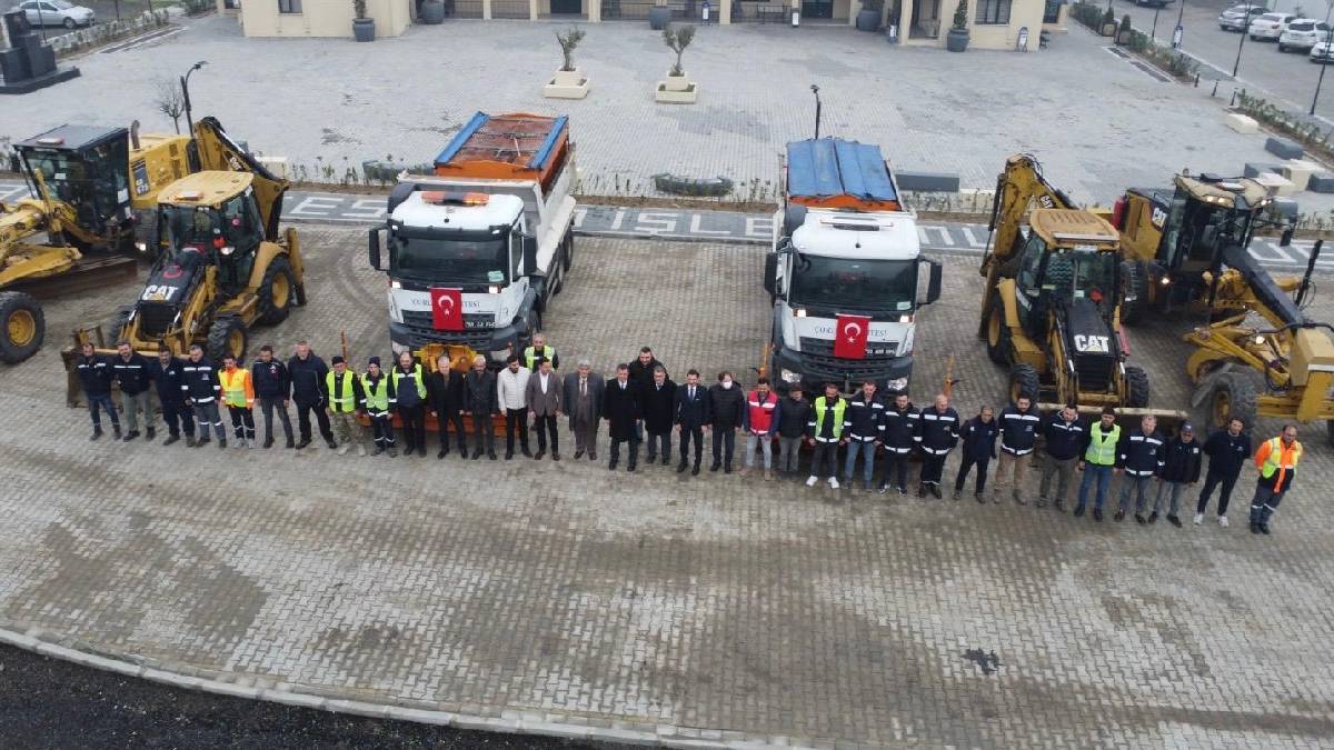 Çorlu Belediyesi kar teyakkuzunda