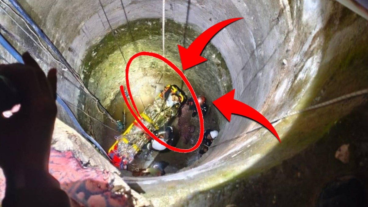 Nefes kesen operasyon! 10 metrelik kuyuya düşen genci kurtarmak için zamanla yarışıldı