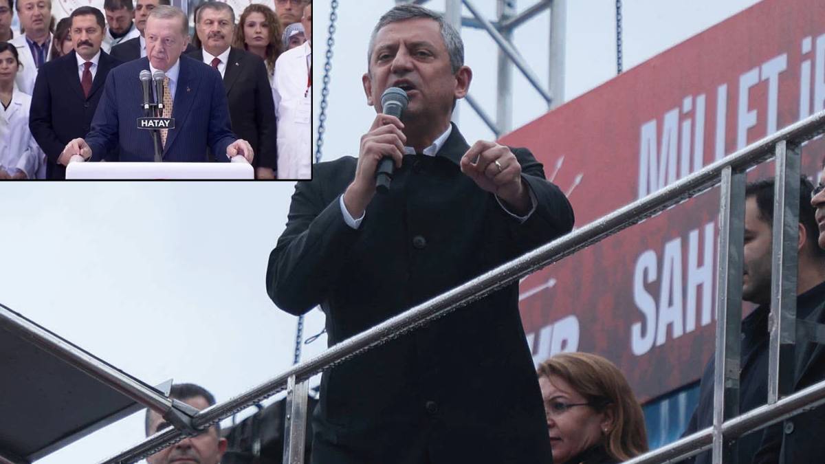 Özel’den Erdoğan’a Hatay depremi tepkisi: Brandaladığı Hatay’da her şeyi dört dörtlük gösterdi