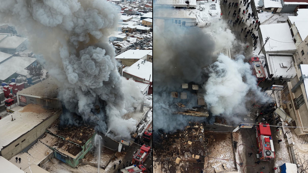 Erzurum’da Sanayi Sitesi'nde patlama: 2 ölü, 6 yaralı