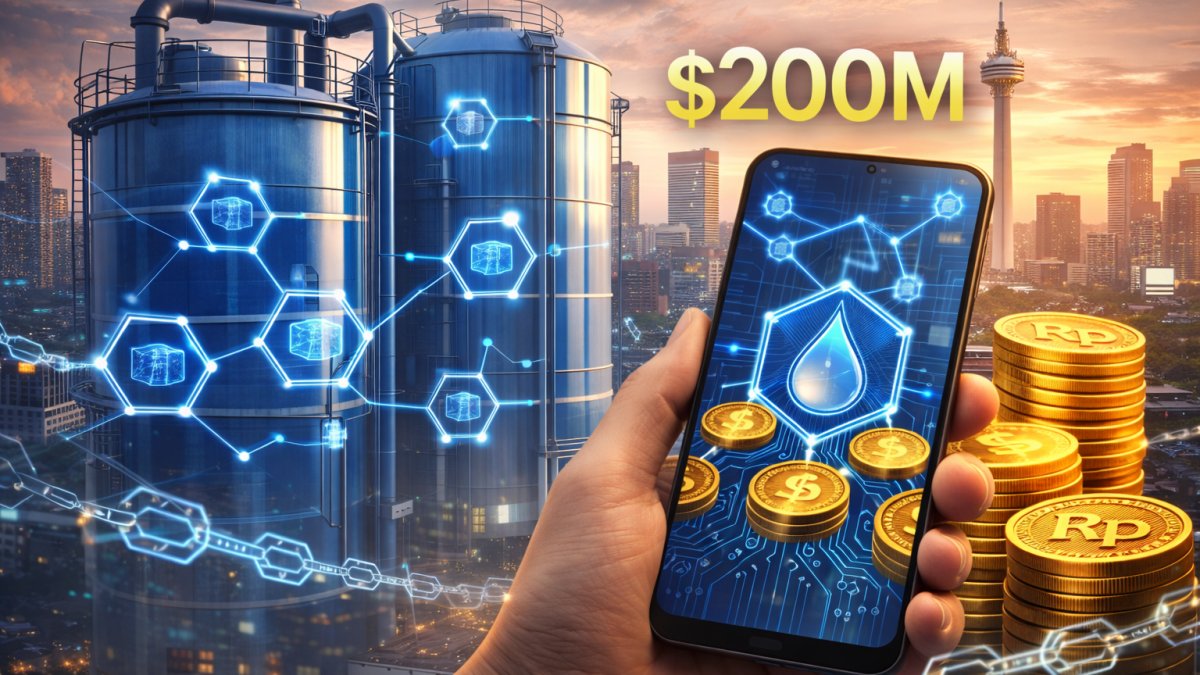 Blockchain firmasından 200 milyon dolarlık hamle: Su tesisleri tokenleştiriliyor