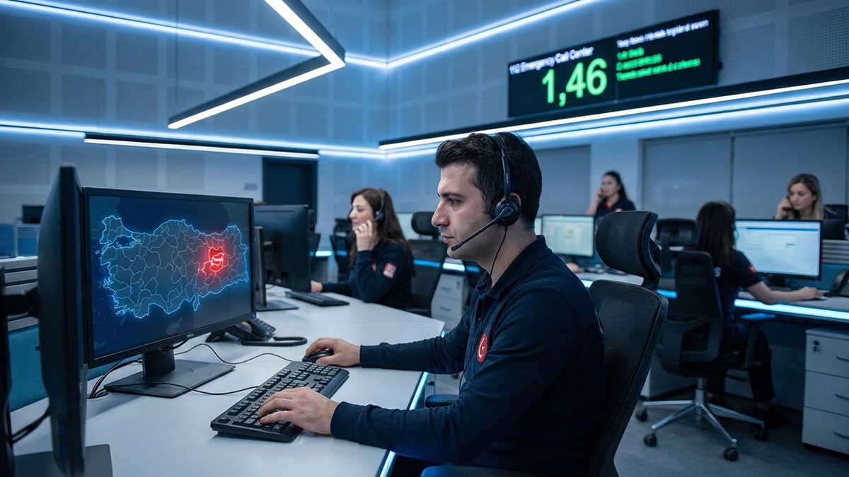 O kentte 112'ye bir yıl boyunca tek bir asılsız ihbar gelmedi!