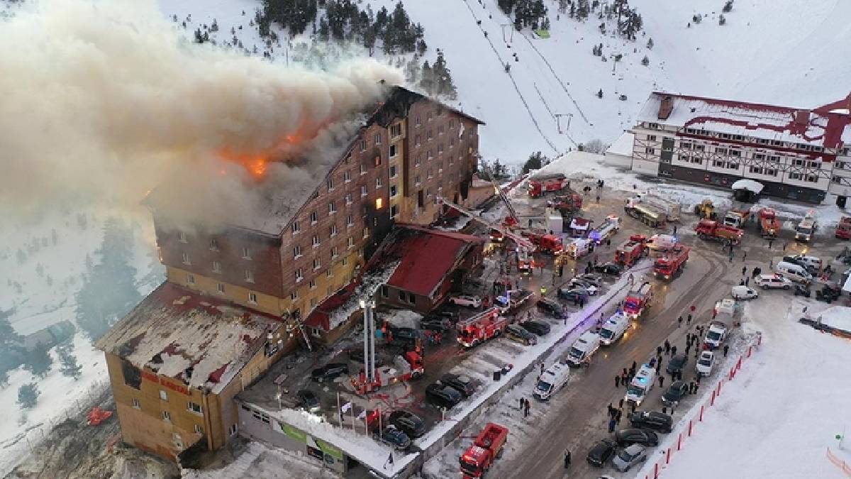 Grand Kartal Otel yangını: Aileler eğitmenler hakkında suç duyurusunda bulundu