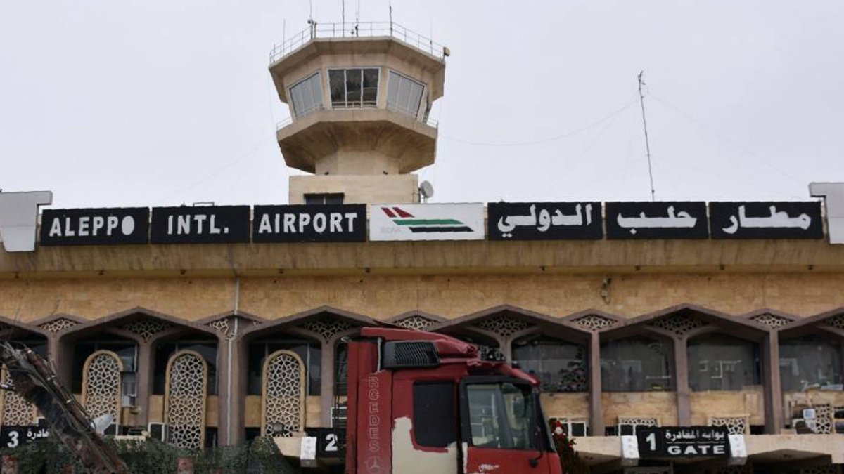 SDG saldırıları sonrası Halep Havalimanı açılıyor