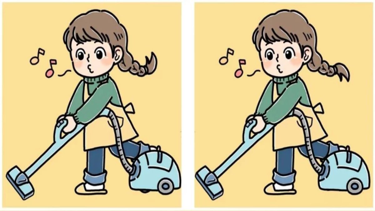 Sadece dahiler 12 saniyede fark ediyor! Bu iki resim arasındaki 3 farkı bulabilir misiniz?