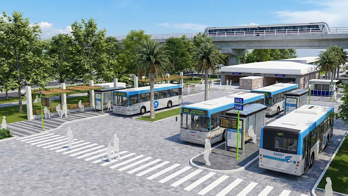 Bornova aktarma merkezi, ilçeye yeni kimlik kazanıyor!