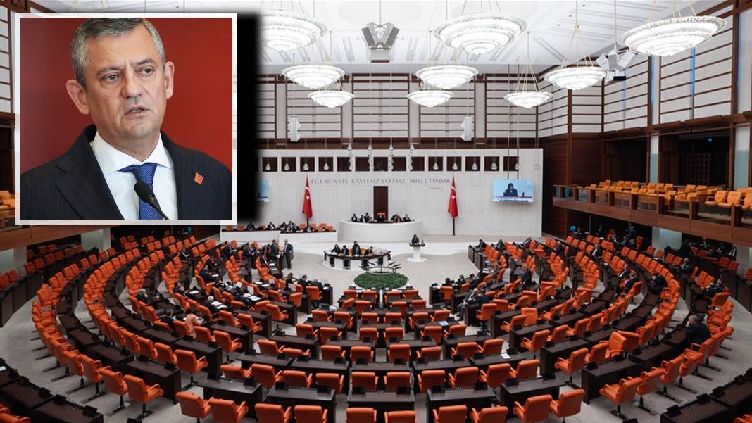 Özgür Özel'in de olduğu 10 dokunulmazlık dosyası TBMM'de
