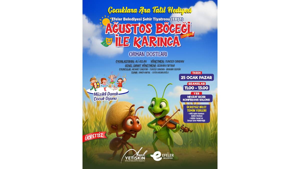 Başkan Yetişkin’den çocuklara ara tatil hediyesi