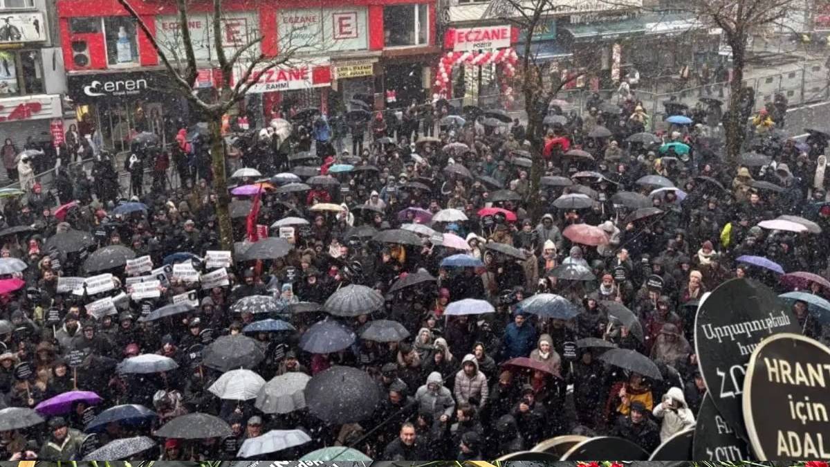 Hrant Dink katledilişinin 19. yılında anıldı: Hasretle buradayız