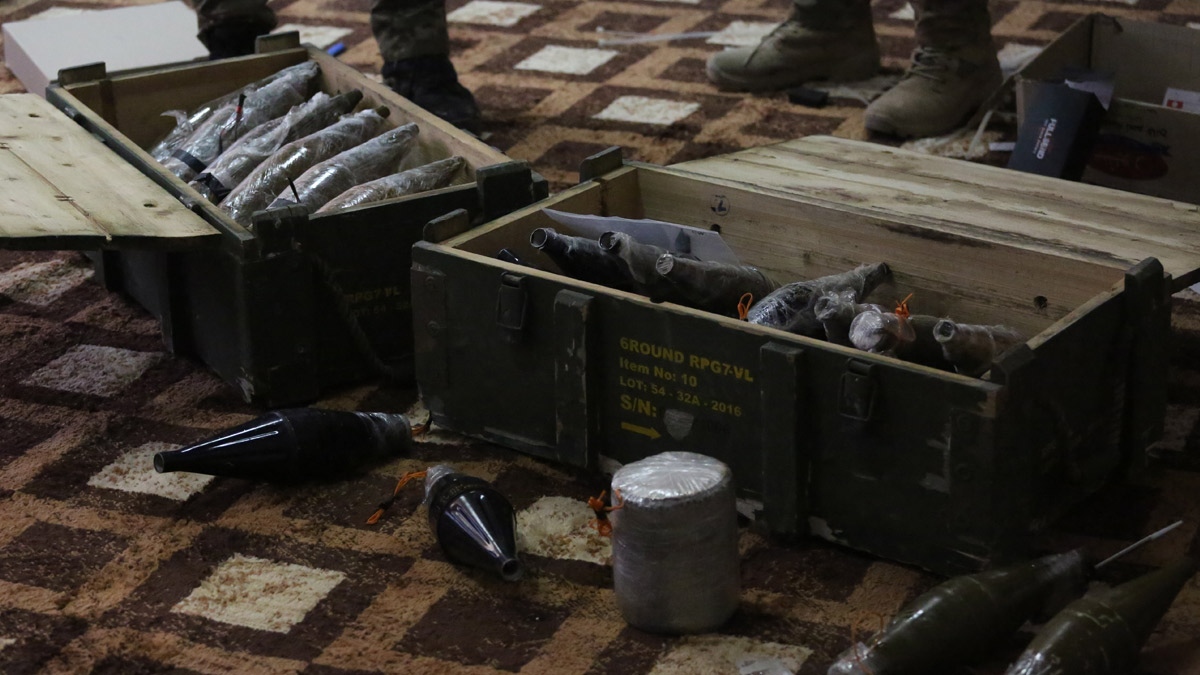 Suriye ordusunun kontrolüne geçmişti! Tişrin Barajı'nda çok sayıda mühimmat bulundu