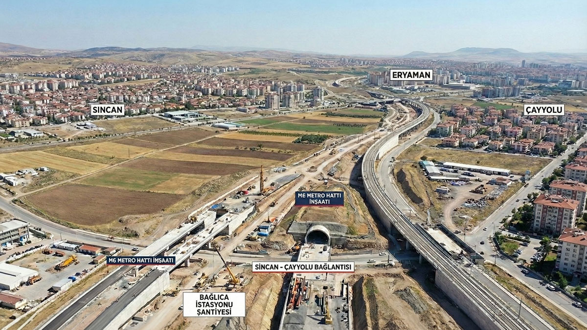 Ankara'nın batı yakasına dev metro projesi! Sincan ile Çayyolu komşu oluyor