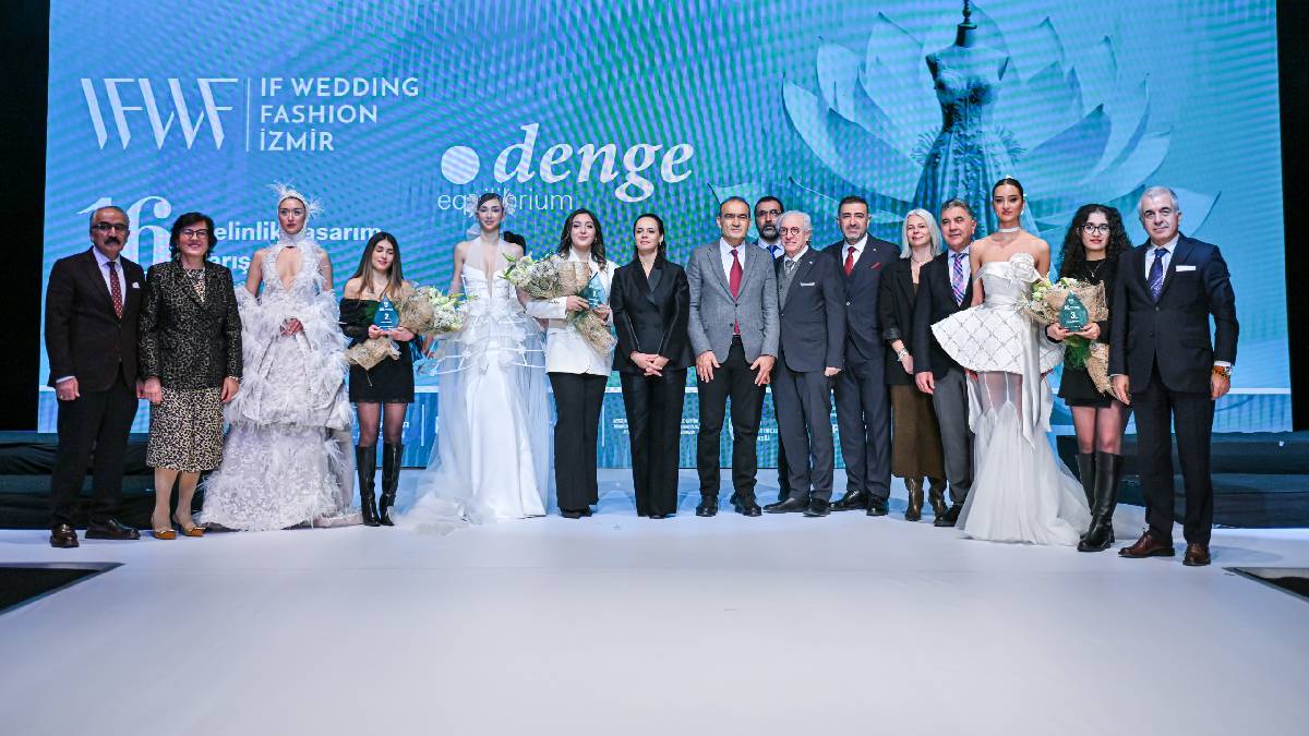 Gelinlik Tasarım Yarışması’nda ödüller sahiplerini buldu