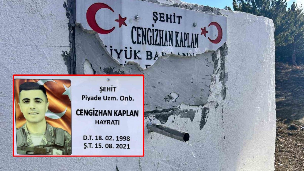 Ankara’da şehit hayratına çirkin saldırı: "O taşı sökmezsen kan dökülür" diyerek tehdit ettiler!