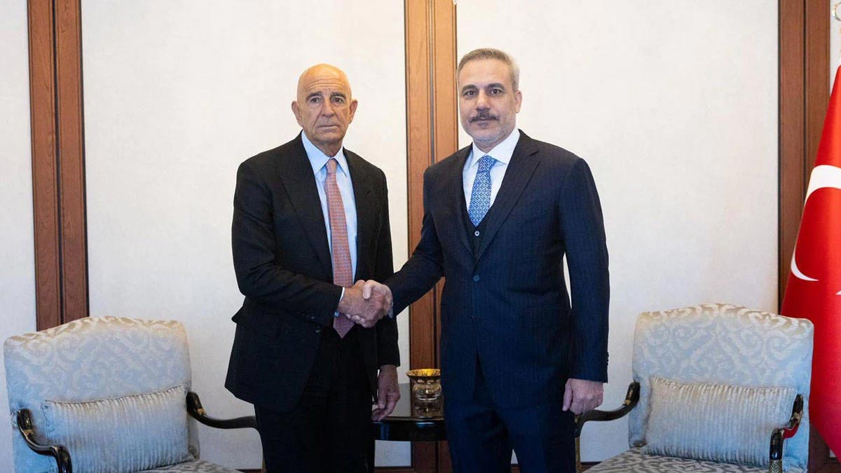 Hakan Fidan, Tom Barrack ile görüştü