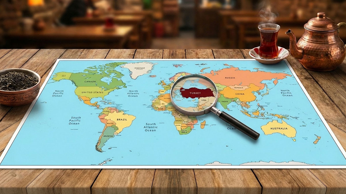 Dünya haritasında en koyu renk yine Türkiye oldu!