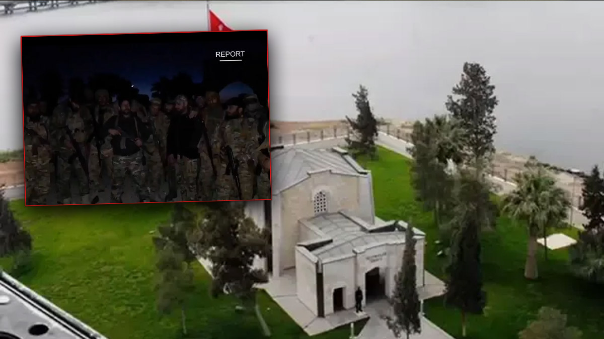 Suriye Ordusu, Süleyman Şah Türbesi'nin eski yeri Karakozak'a girdi: "Bölge temizlendi"