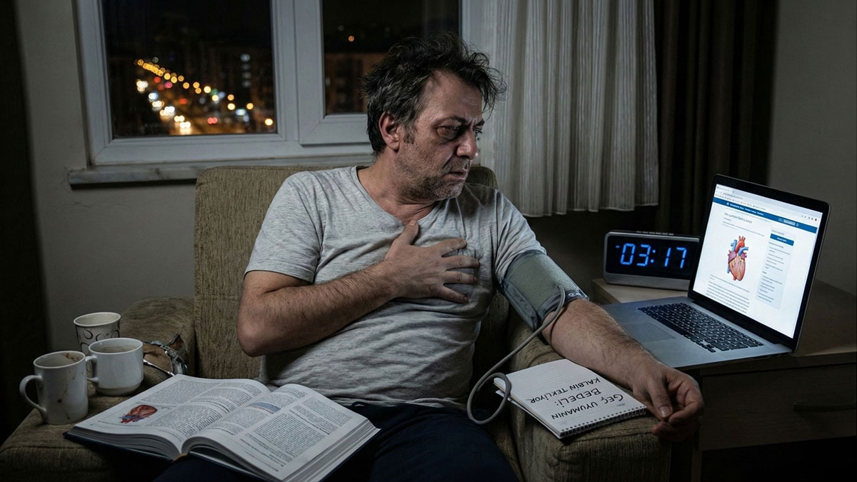 Uykuyla arası iyi olmayanların kalbi tekliyor!