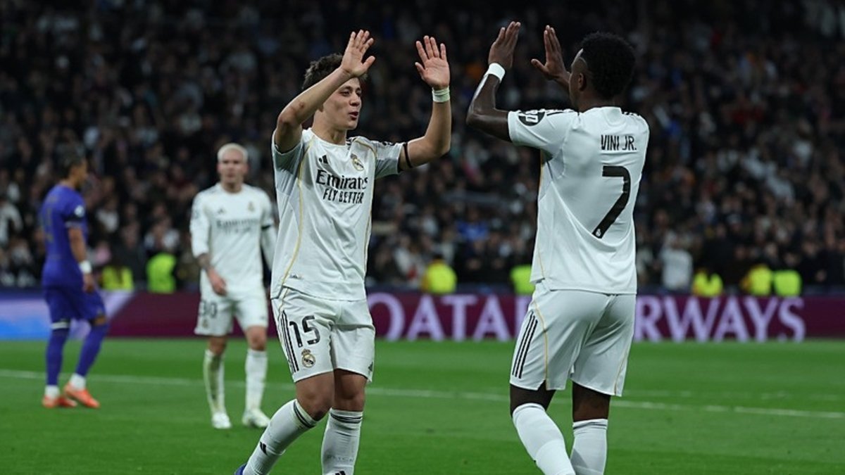 Real Madrid, Monaco karşısında gol oldu yağdı: Arda Güler'den 1 asist daha