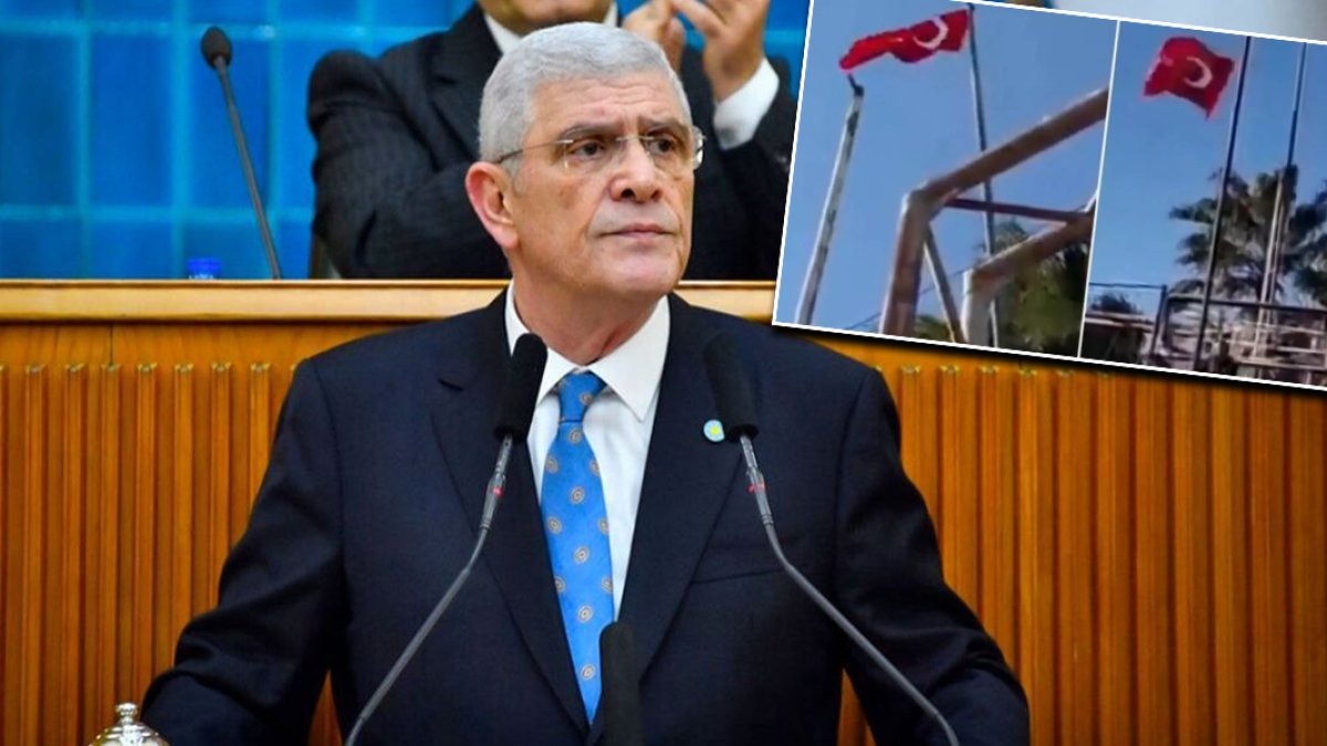 Dervişoğlu'ndan 'Türk bayrağı' provokasyonuna tepki: 'Kendinize gelin, inşaat şirketi değil devlet yönetiyorsunuz'