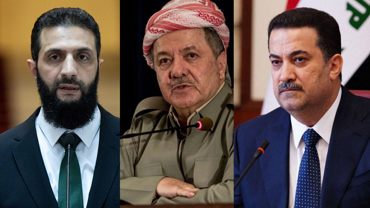 Şara’dan Barzani ve Sudani ile kritik telefon diplomasisi