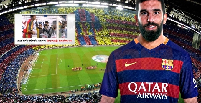 Hagi’nin golüne sevinen çocuk şimdi Barcelona'da