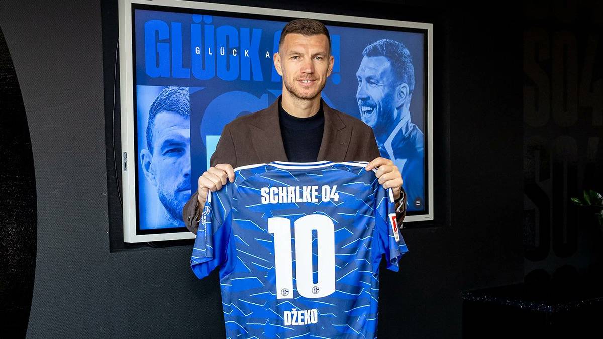 Schalke 04 Dzeko'yu resmen açıkladı