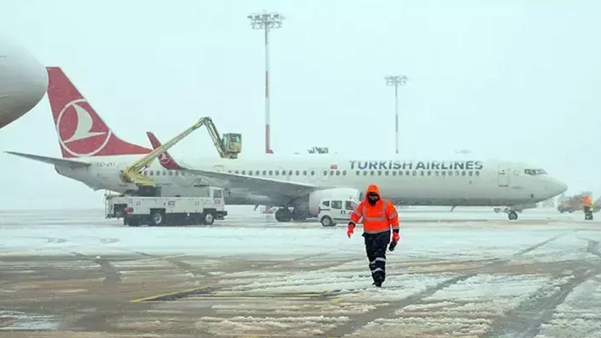 Gaziantep'te uçuşlara hava muhalefeti