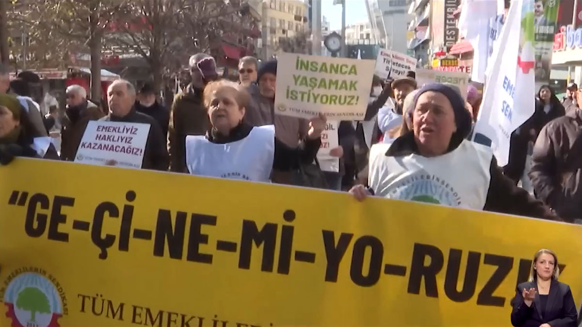 Emekliye insanca yaşam dediler, sefaleti reva gördüler!