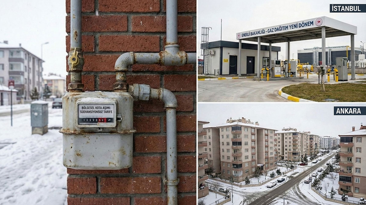 Doğalgaza kademeli tarife adı altında gizli zam!