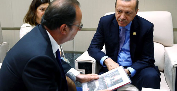 Erdoğan Çin'de liderlerle dörtlü zirvede bir araya geldi