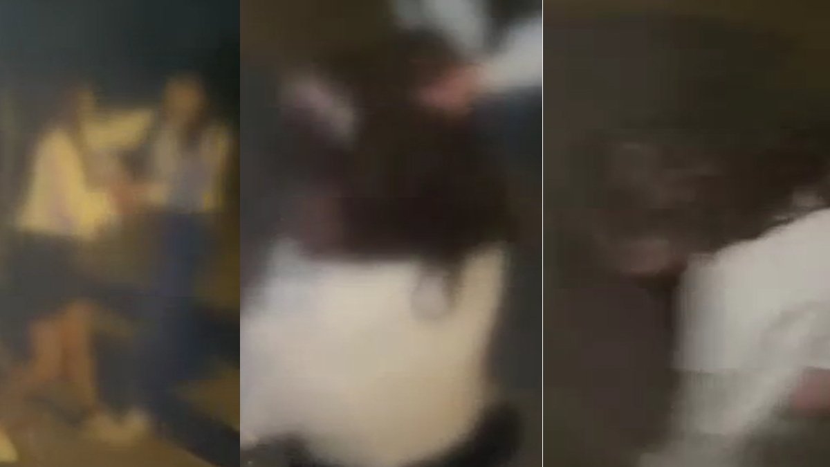 Adana’da genç kızların ‘erkek arkadaş’ kavgası kamerada: Yerden yere vurup darp ettiler!