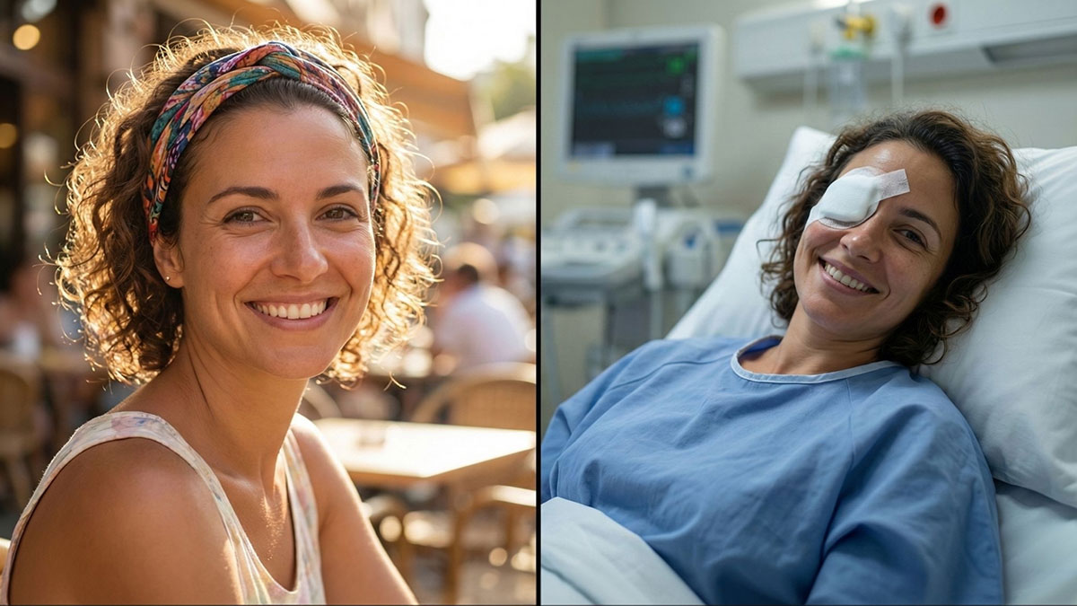 Uçakta başlayan çift görme meğer ölümcül hastalığın habercisiymiş!