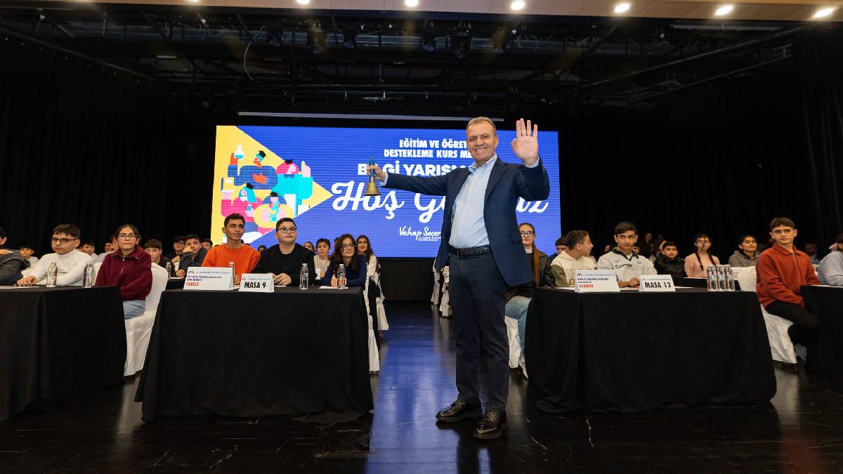 Başkan Seçer, ‘5. LGS Bilgi Yarışması’nda öğrencilerle buluştu
