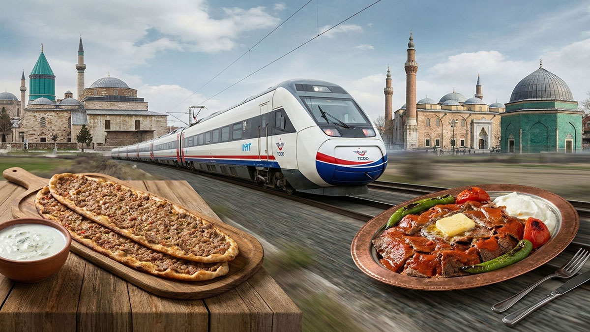 Sabah Konya'da etli ekmek, akşam Bursa'da İskender! İki kadim başkent demiryoluyla birleşiyor