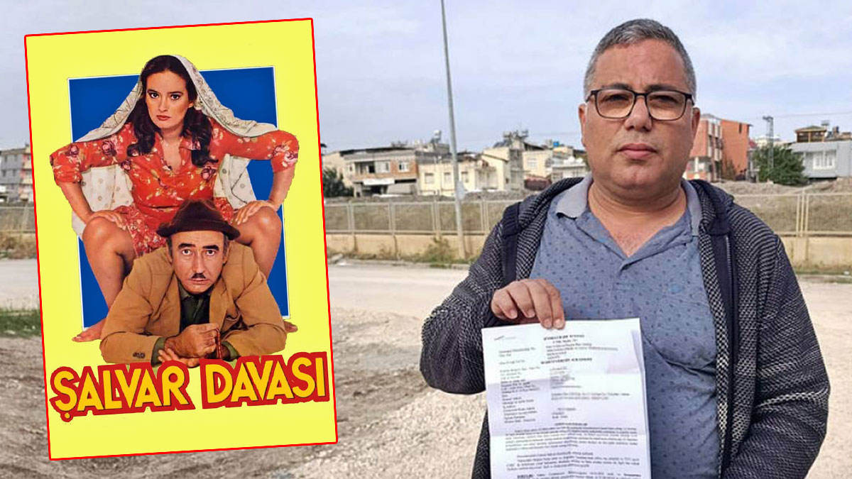 'Şalvar Davası'nı paylaştı, davalık oldu!