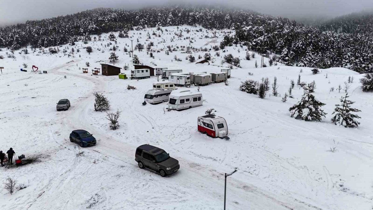 Ankara’da kışın yeni gözdesi Işık Dağı: Uludağ yerine burayı tercih ediyorlar